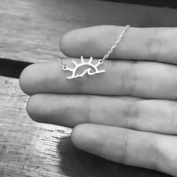 Sunrise and sunset Sun Necklace Cosmic starry sky Sunshine Necklace Wave Necklace Sunrise outdoor jewelry
Sunrise and sunset Sun Necklace Cosmic starry sky Sunshine Necklace Wave Necklace Sunrise outdoor jewelry