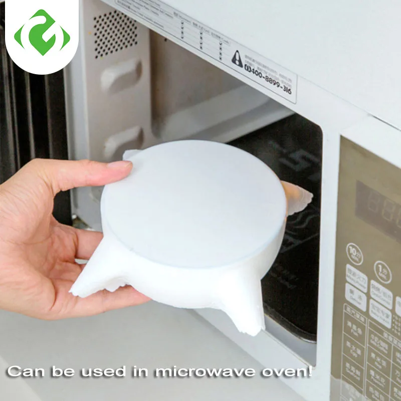 Universal pot cover Silicone Fresh-keeping Lids microwave heat pack Reusable bowl lid vacuum Good elasticity Sealed cover 1pc
Universal pot cover Silicone Fresh-keeping Lids microwave heat pack Reusable bowl lid vacuum Good elasticity Sealed cover 1pc