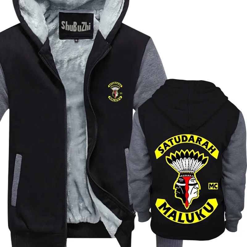 Satudarah MC World Motorcycle shubuzhi men Winter padded zipper sweatshirt casual fleece jacket coat hoodies fashion hoody
Satudarah MC World Motorcycle shubuzhi men Winter padded zipper sweatshirt casual fleece jacket coat hoodies fashion hoody