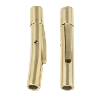 Stainless Steel Bayonet Clasp,New, plated, more colors for choice, 26x5x4mm, Hole:Approx 2mm, 10PCs/Bag, Sold By Bag
Stainless Steel Bayonet Clasp,New, plated, more colors for choice, 26x5x4mm, Hole:Approx 2mm, 10PCs/Bag, Sold By Bag