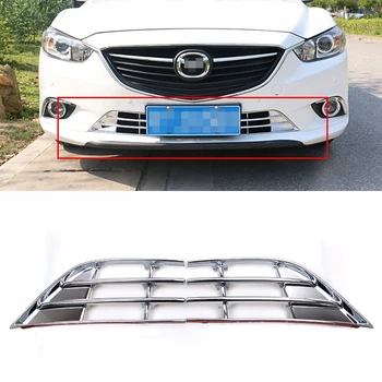 MONTFORD Car Styling For Mazda 6 M6 Atenza 2014 2015 ABS Chrome Front Head Upper Grille Around Trim Decorative Cover Trims 2Pcs
MONTFORD Car Styling For Mazda 6 M6 Atenza 2014 2015 ABS Chrome Front Head Upper Grille Around Trim Decorative Cover Trims 2Pcs