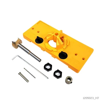 Multifunction Hinge 35mm Jig Drilling Guide Locator Hole Opener Door Cabinets DIY Tool for Woodworking Hand Tools
Multifunction Hinge 35mm Jig Drilling Guide Locator Hole Opener Door Cabinets DIY Tool for Woodworking Hand Tools