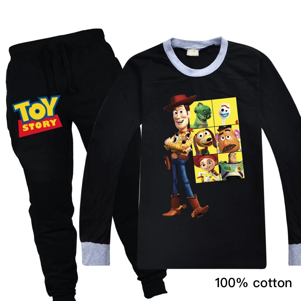 2pcs Baby Girls Kids toy story Clothes Set Long Sleeve tshirt cartoon pure cotton Pants Oufits Clothes Set 2-14Y
2pcs Baby Girls Kids toy story Clothes Set Long Sleeve tshirt cartoon pure cotton Pants Oufits Clothes Set 2-14Y