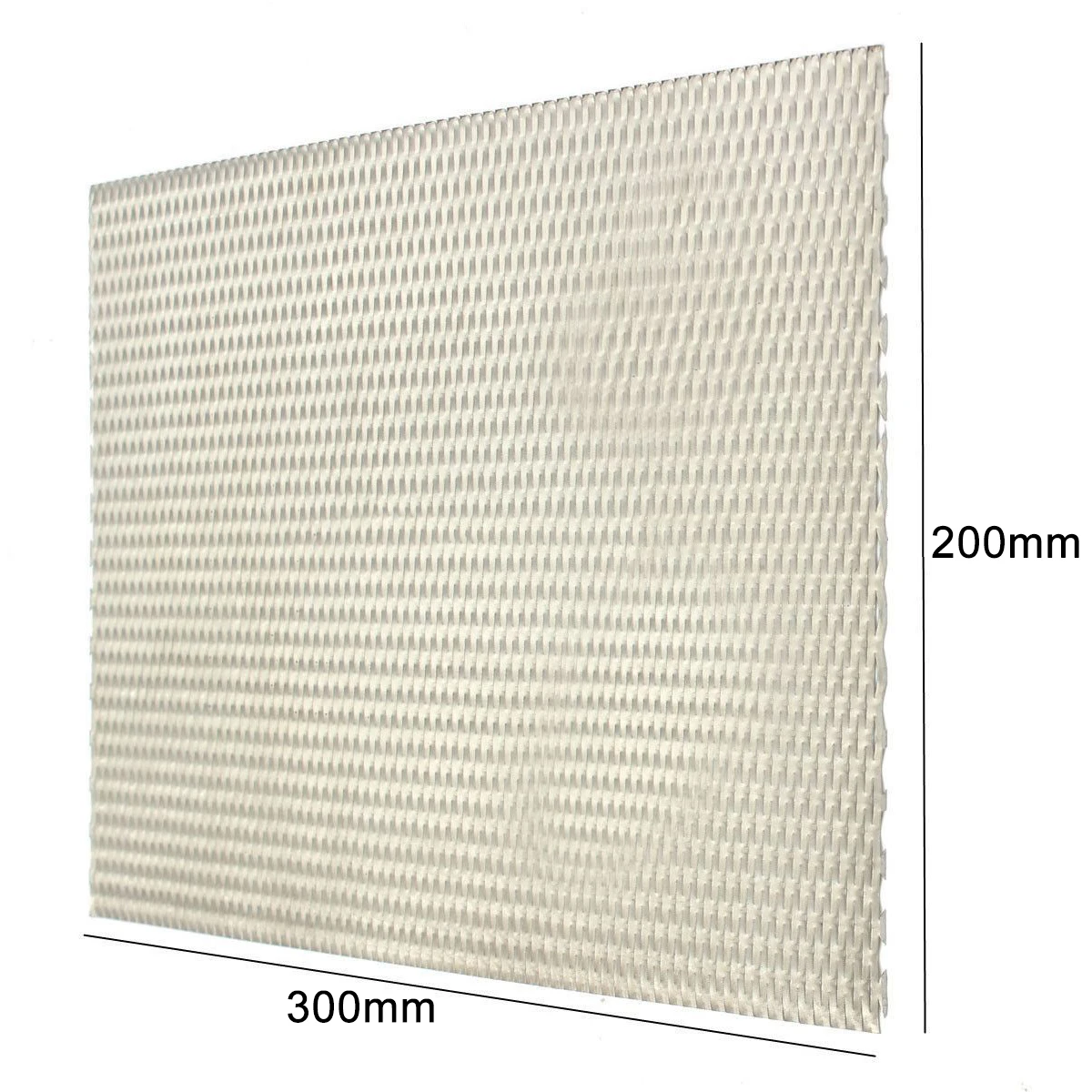 1pc Mayitr Practical Metal Titanium Mesh Sheet Heat Corrosion Resistance Silver Perforated Expanded Plate 200mm*300mm*0.5mm