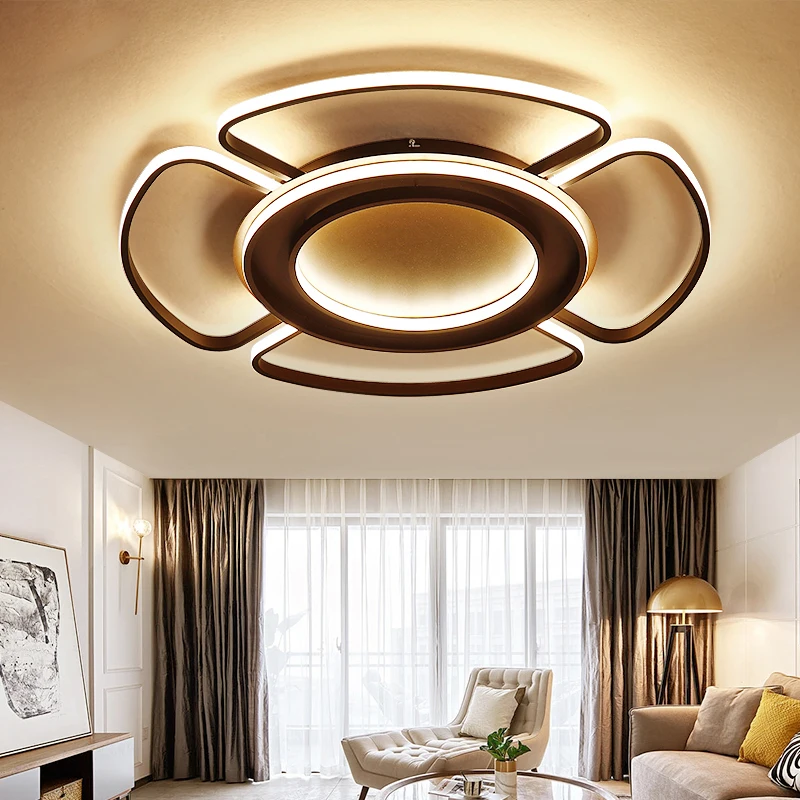 Round Modern led Chandeliers lamp for Bedroom Living room white coffee body luminaria de teto Home Lighting plafonnier fixture
Round Modern led Chandeliers lamp for Bedroom Living room white coffee body luminaria de teto Home Lighting plafonnier fixture