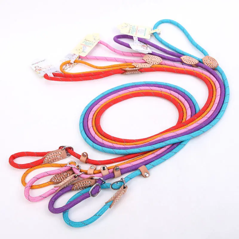 Pet dog leash nylon Reflective wire P rope S/M/L Rugged strong Antirust dog collars for small big dogs chihuahua accessories
Pet dog leash nylon Reflective wire P rope S/M/L Rugged strong Antirust dog collars for small big dogs chihuahua accessories