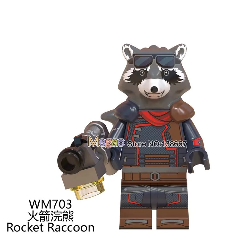 WM703 Roket Raccoon Tree Man Gamora Nebula Star Lord Building Blocks s EndgameToys Children Gift
WM703 Roket Raccoon Tree Man Gamora Nebula Star Lord Building Blocks s EndgameToys Children Gift