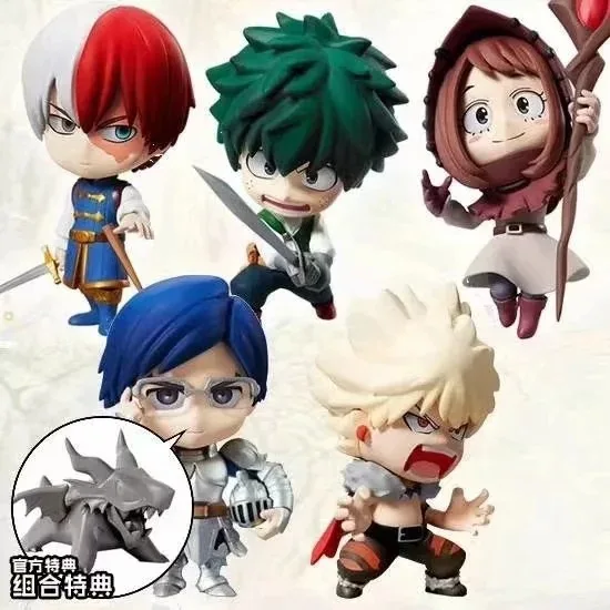 7cm 5pcs/set My Hero Academia Iida Tenya Todoroki Shoto Bakugou Katsuki Midoriya Izuku OCHACO URARAKA Action figure toys
7cm 5pcs/set My Hero Academia Iida Tenya Todoroki Shoto Bakugou Katsuki Midoriya Izuku OCHACO URARAKA Action figure toys
