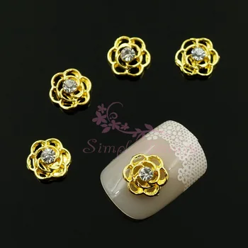 100pcs/lot 8MM Camellia Rose Flower Hollow Out Design 3D Gold Tone Alloy Charms Jewelry Making Findings Nail Art Manicure Decor
100pcs/lot 8MM Camellia Rose Flower Hollow Out Design 3D Gold Tone Alloy Charms Jewelry Making Findings Nail Art Manicure Decor