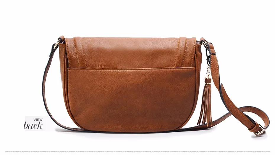 AMELIE GALANTI casual crossbody bag soft cover solid saddle fashion women messenger bags high quality shoulder bag for women (12)