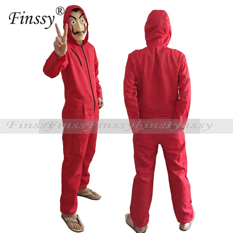 Movie La Casa De Papel Salvador Dali Cosplay Costume for Men Kids Salvador dali Costume for Halloween Carnival Christmas Mask
Movie La Casa De Papel Salvador Dali Cosplay Costume for Men Kids Salvador dali Costume for Halloween Carnival Christmas Mask