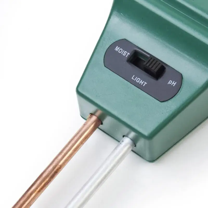 3 in 1 Plant Flowers Soil PH Tester Acidity Moisture Measurement Tool Soil Moisture Meter Sunlight Hydroponics Analyzer Detector
3 in 1 Plant Flowers Soil PH Tester Acidity Moisture Measurement Tool Soil Moisture Meter Sunlight Hydroponics Analyzer Detector