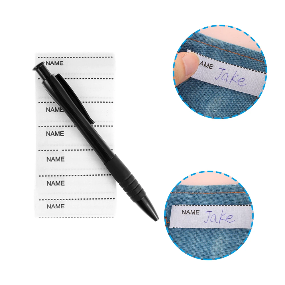 200pcs/set White Iron-on Name Label Garment Labels Fabric Tags Personalized Washable Marker Set With Pen Clothing Accessories
200pcs/set White Iron-on Name Label Garment Labels Fabric Tags Personalized Washable Marker Set With Pen Clothing Accessories