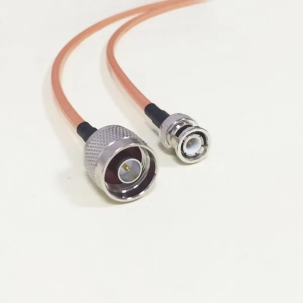 High quality low-attenuation N Male Plug Switch BNC Male RF coax cable adapter RG142 50CM/100CM wholesale price
High quality low-attenuation N Male Plug Switch BNC Male RF coax cable adapter RG142 50CM/100CM wholesale price