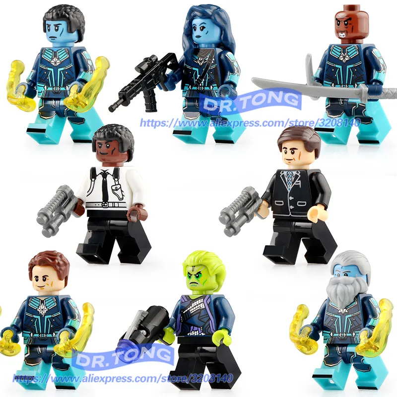 20PCS/LOT Legoing Figure Building Blocks Super Heroes Minne -Erva Skrull Nick Fury Phil Coulson Bricks Toys For Children X0250
20PCS/LOT Legoing Figure Building Blocks Super Heroes Minne -Erva Skrull Nick Fury Phil Coulson Bricks Toys For Children X0250