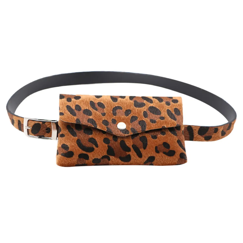 Belt For Women Fashion Leopard Horse Hair Decorative Pockets Dual-use Mobile Phone Bag Purse Pants Dress Accessories Lady
Belt For Women Fashion Leopard Horse Hair Decorative Pockets Dual-use Mobile Phone Bag Purse Pants Dress Accessories Lady