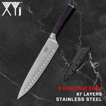 XYj Cleaver Kitchen Knife 8 Inch 7Cr17 Stainless Steel Chef Knives Japanese Cooking Knifes Vegetable Cutter Slicer Kitchen Tools
XYj Cleaver Kitchen Knife 8 Inch 7Cr17 Stainless Steel Chef Knives Japanese Cooking Knifes Vegetable Cutter Slicer Kitchen Tools