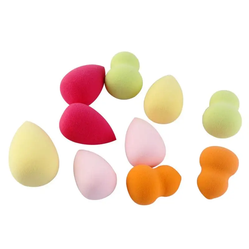 10Pcs/ Set Cosmetic Puff Makeup Foundation Sponge Powder Smooth Beauty Cosmetic Various Make Up Sponge Beauty Tool With Box
10Pcs/ Set Cosmetic Puff Makeup Foundation Sponge Powder Smooth Beauty Cosmetic Various Make Up Sponge Beauty Tool With Box