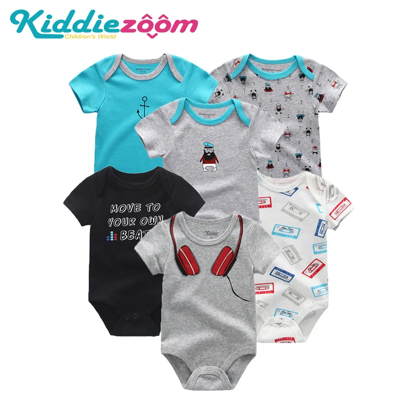 2019 6PCS/Lot Kids Clothes Cotton Unicorn Baby Girl Clothes Newborn Baby Boy Clothes Short Sleeve Roupa de bebe Clothing Sets
2019 6PCS/Lot Kids Clothes Cotton Unicorn Baby Girl Clothes Newborn Baby Boy Clothes Short Sleeve Roupa de bebe Clothing Sets