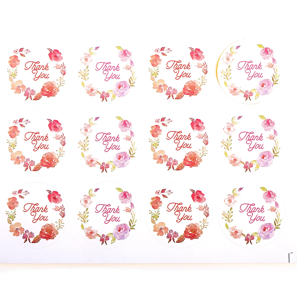 120Pcs/10sheets Hot Selling DIY Thank You Round Seal Sticker Baking Package Label Gift Bag Sticker
120Pcs/10sheets Hot Selling DIY Thank You Round Seal Sticker Baking Package Label Gift Bag Sticker