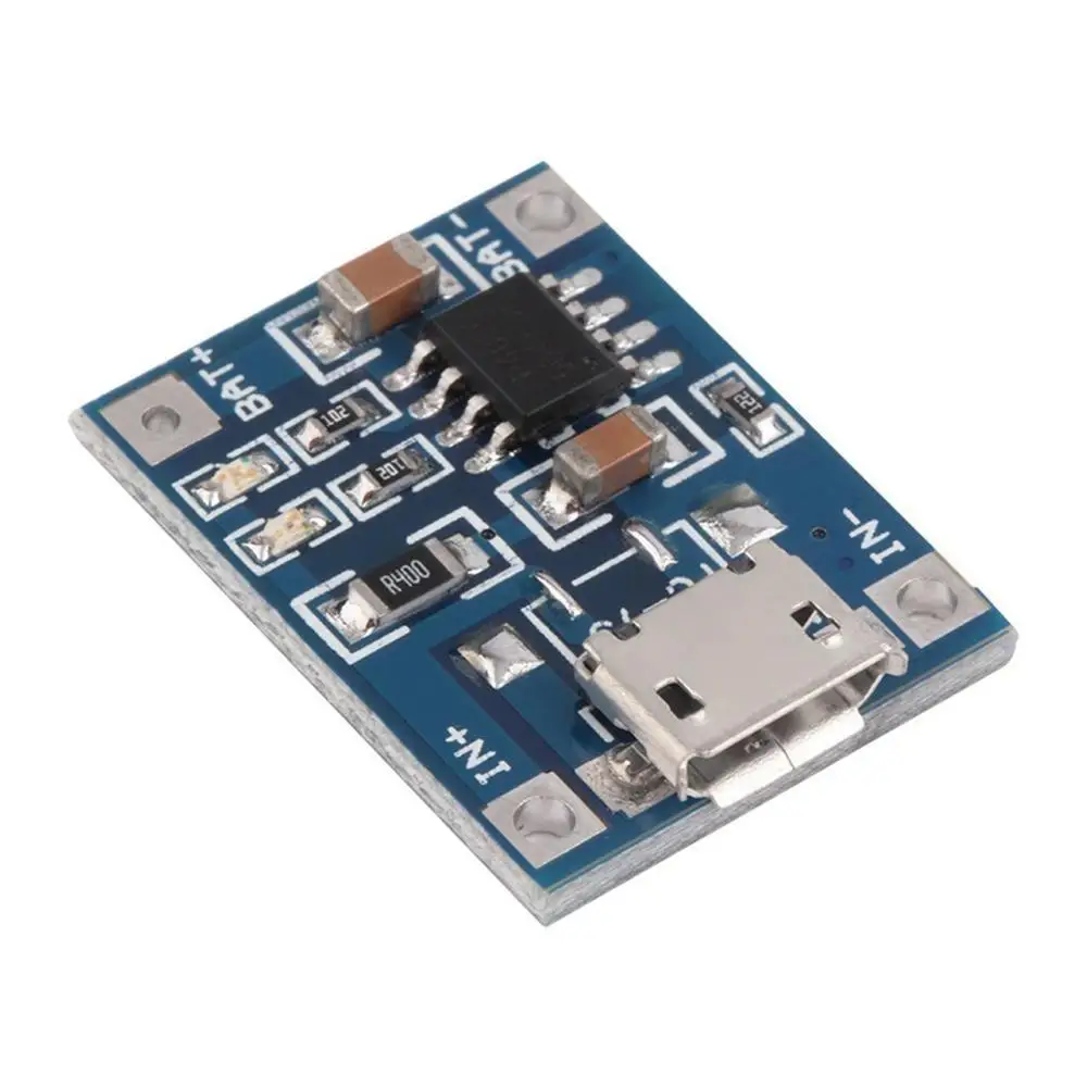 LOT TP4056 1A Lipo Battery Charging Board Charger Module lithium battery DIY MICRO Port Mike USB Input Voltage 4.5V - 5.5V
LOT TP4056 1A Lipo Battery Charging Board Charger Module lithium battery DIY MICRO Port Mike USB Input Voltage 4.5V - 5.5V