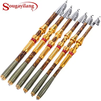 Sougayilang Hot Sell 1.8-3.6M Telescopic Fishing Rod Carbon Fiber Material Carp Fishing Spinning Rod Freshwater Fishing Rod
Sougayilang Hot Sell 1.8-3.6M Telescopic Fishing Rod Carbon Fiber Material Carp Fishing Spinning Rod Freshwater Fishing Rod