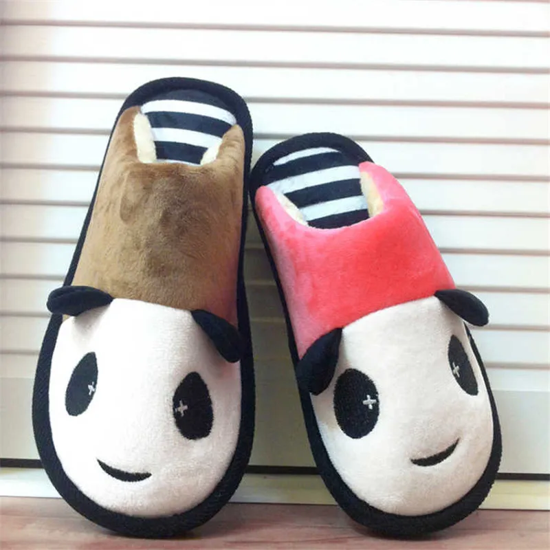 Soft Non-slip Winter Animal Women Slippers Home Female Comfort Floor Women Shoes Cotton Ladies Indoor Slippers Plush panda shoes
Soft Non-slip Winter Animal Women Slippers Home Female Comfort Floor Women Shoes Cotton Ladies Indoor Slippers Plush panda shoes