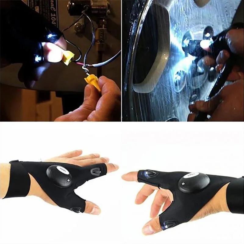 LED Flashlights Gloves Night Fishing Glove Flashlight Handy Glove for Night Time Repairs Hunting Fishing Camping Rescue Biking
LED Flashlights Gloves Night Fishing Glove Flashlight Handy Glove for Night Time Repairs Hunting Fishing Camping Rescue Biking