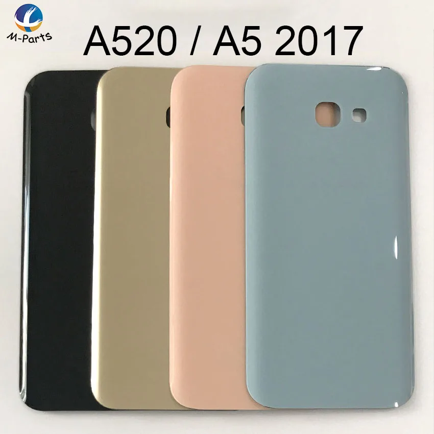 Задняя крышка для SAMSUNG Galaxy A5 A520 2017 задняя батареи чехол задней двери Сменный