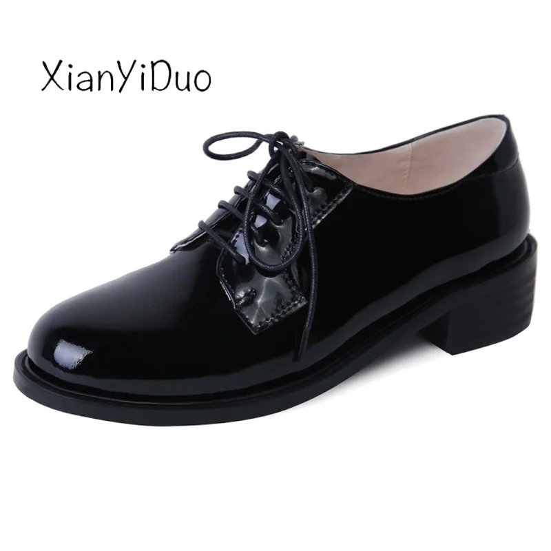 Xianyiduo 2018 Spring/Aut Slingbacks Women's Shoes Pointed Toe Patent Leather Cross-tied Med heels Pumps plus size 34-48 /666-1
Xianyiduo 2018 Spring/Aut Slingbacks Women's Shoes Pointed Toe Patent Leather Cross-tied Med heels Pumps plus size 34-48 /666-1