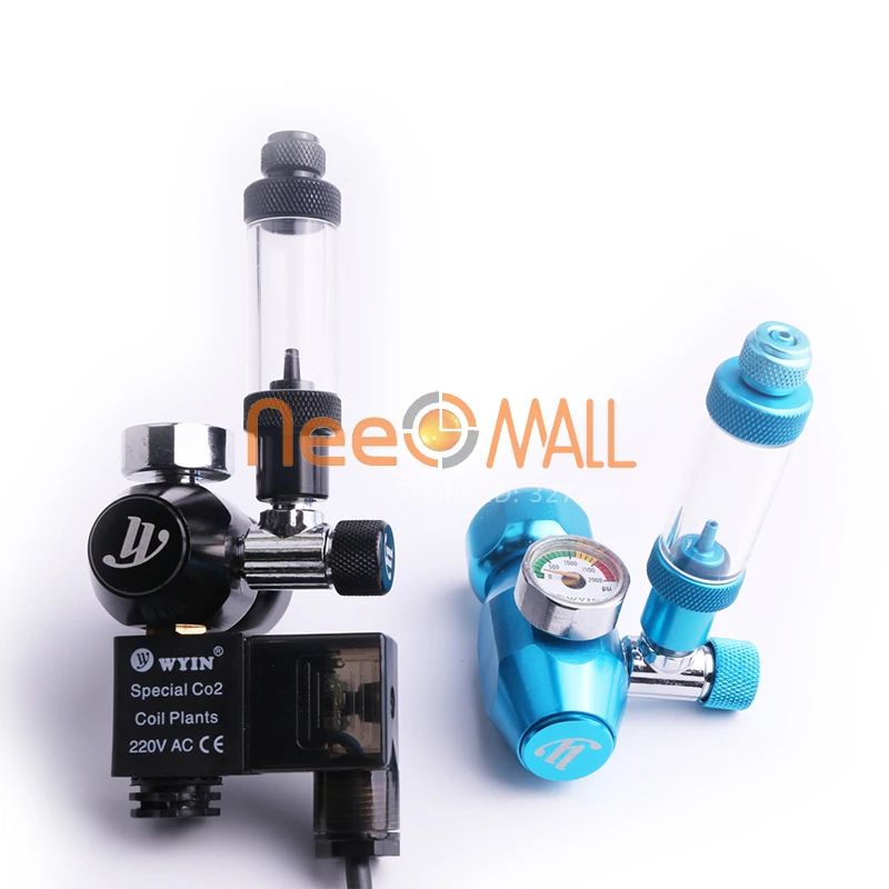 Chihiros Aquarium Wyin Mini Single Guage CO2 Regulator with Check Valve Bubble Counter Solenoid Valve and Installing Kits A
Chihiros Aquarium Wyin Mini Single Guage CO2 Regulator with Check Valve Bubble Counter Solenoid Valve and Installing Kits A
