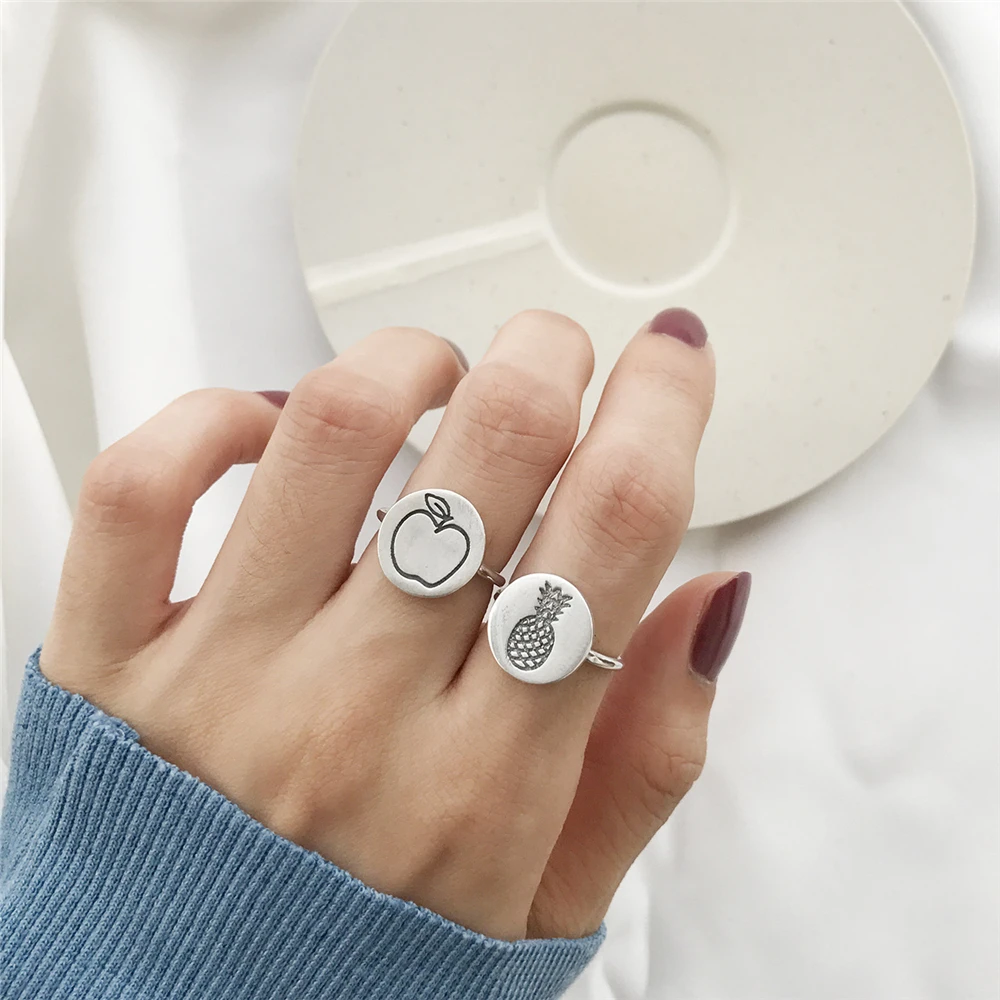 Pineapple Ring Real 925 Silver Anillos Jewelry Vintage Minimalism Haut Femme Bague Femme Aneis Joyas Gothic Rings for Women
Pineapple Ring Real 925 Silver Anillos Jewelry Vintage Minimalism Haut Femme Bague Femme Aneis Joyas Gothic Rings for Women