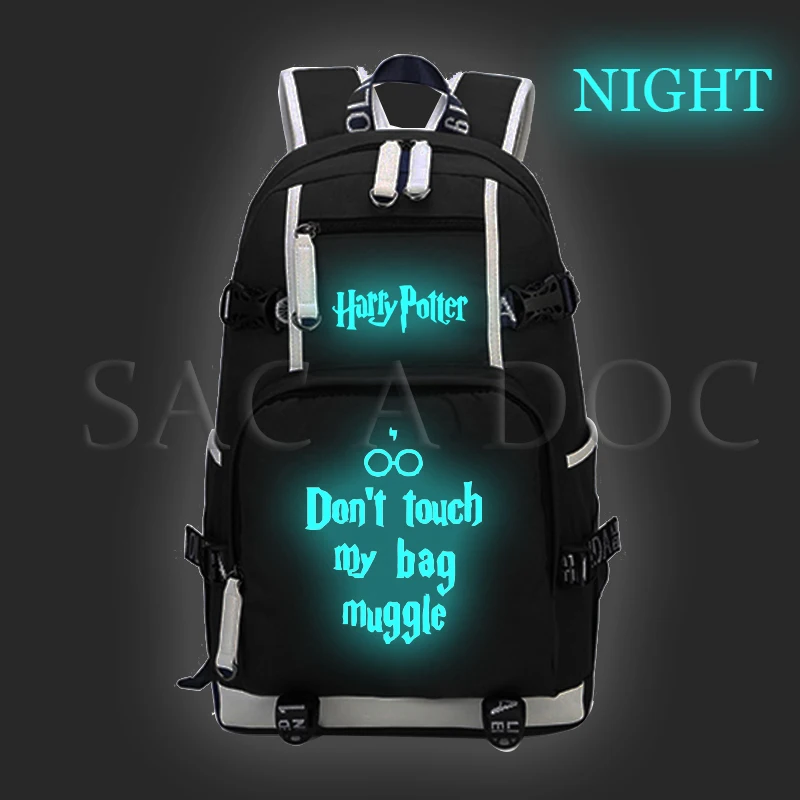 Harri Potter Don't Touch My Bag Muggle Backpack Women Men Casual Travel Bags Hogwarts Deathly Hallows Laptop Backpack Fans Gift
Harri Potter Don't Touch My Bag Muggle Backpack Women Men Casual Travel Bags Hogwarts Deathly Hallows Laptop Backpack Fans Gift
