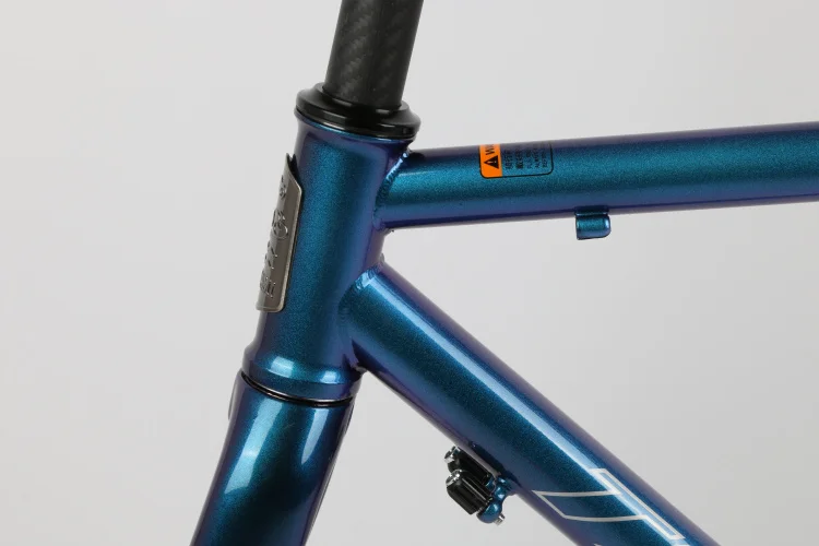 Excellent TSUNAMI Ultralight Chrome Frame Carbon Fork Heat Treatment Steel Road Bicycle 700C Chameleon Frameset Caliper Brake Frame 6 Excellent TSUNAMI Ultralight Chrome Frame Carbon Fork Heat Treatment Steel Road Bicycle 700C Chameleon Frameset Caliper Brake Frame 6