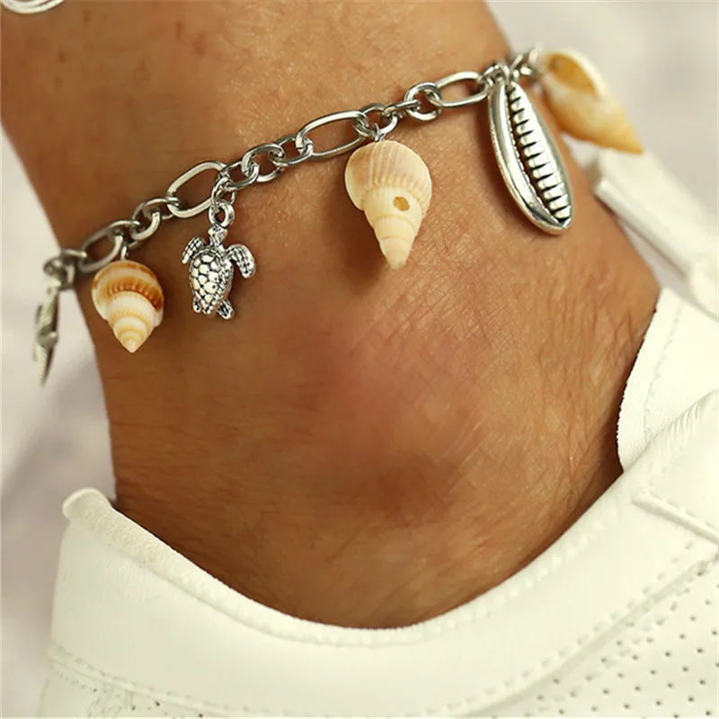 Bracelet Conch Cuckold Silver Chain Shell Anklet Feet Womens Anklets Jewelry Bohemian Fashion Jewelry Womens Accessories
Bracelet Conch Cuckold Silver Chain Shell Anklet Feet Womens Anklets Jewelry Bohemian Fashion Jewelry Womens Accessories