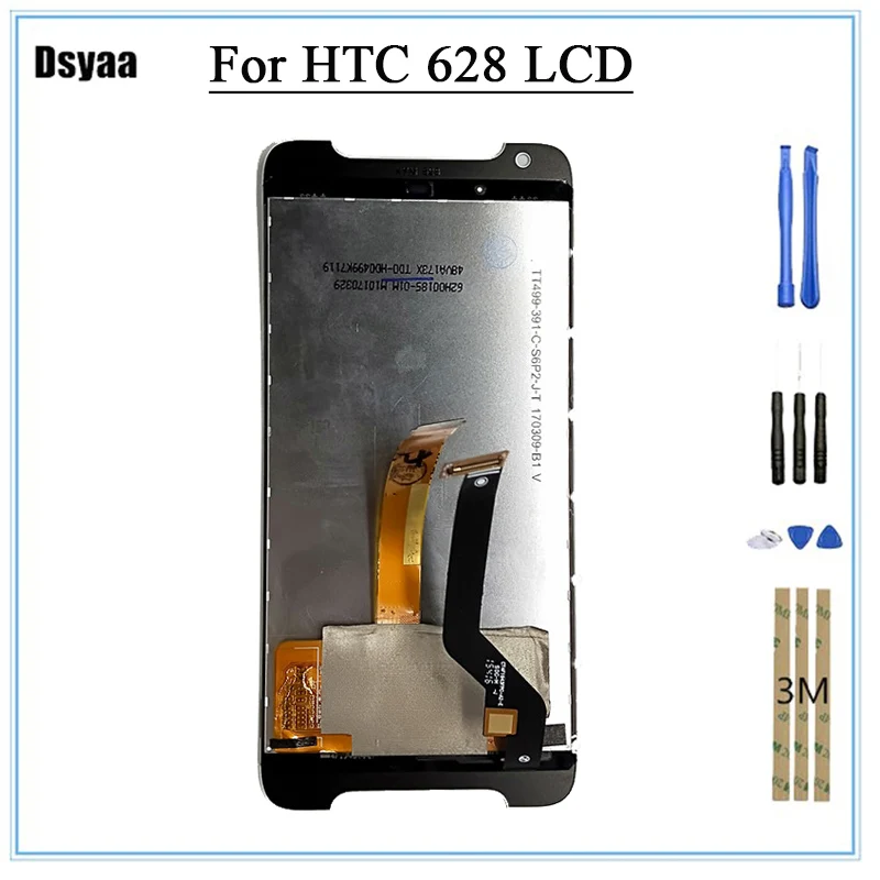 Black/White 5 Inch LCD Display for HTC Desire 628 Touch Screen Digitizer Assembly Replacement | Мобильные телефоны и