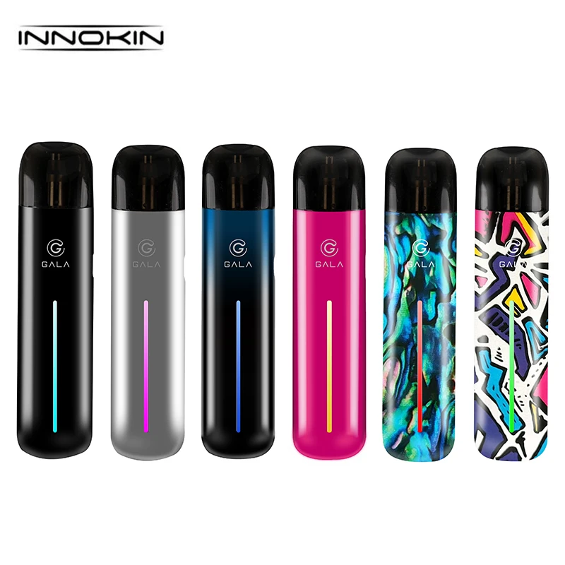 Original Innokin Gala Pod System Kit 500mAh Battery with 2.0ml Capacity Ceramic/Mesh Coil Electronic Cigarette Vaporizer Kit
Original Innokin Gala Pod System Kit 500mAh Battery with 2.0ml Capacity Ceramic/Mesh Coil Electronic Cigarette Vaporizer Kit