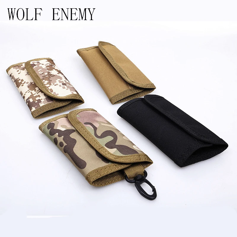 New Multifunction Outdoor Military Tactical Wallet Tactical Waterproof Nylon Fabric Army Purse Travel Wallet WIth Carabiner
New Multifunction Outdoor Military Tactical Wallet Tactical Waterproof Nylon Fabric Army Purse Travel Wallet WIth Carabiner