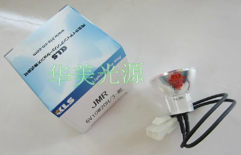 KLS JMR 6V10W20H/3-WL HALOGEN LAMP Sysmex 6v 10w G4 Free shipping