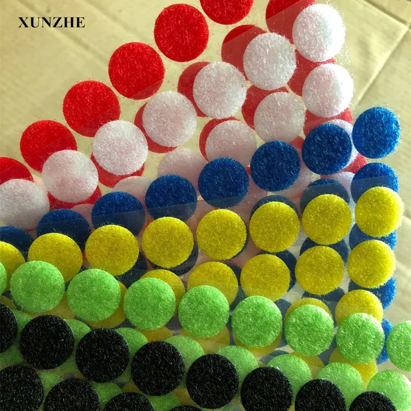 100 Pairs 10mm More color Magnetic Nylon Coin Sticker Double Sided Holes Hooks Loops Disc Round Pads Dot Fastener Tailors DIY
100 Pairs 10mm More color Magnetic Nylon Coin Sticker Double Sided Holes Hooks Loops Disc Round Pads Dot Fastener Tailors DIY