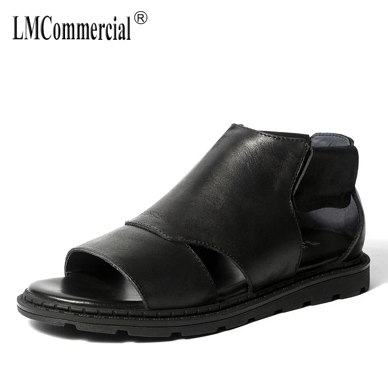 Summer men's Genuine leather Roman sandals cowhide Sneakers Men Slippers Flip Flops casual Shoes beach outdoor anti-skid male
Summer men's Genuine leather Roman sandals cowhide Sneakers Men Slippers Flip Flops casual Shoes beach outdoor anti-skid male
