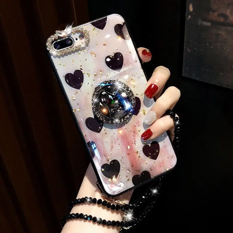 For Huawei P20 Lite P30 pro honor 7X 8X 8A 8C 9 10 Y7 Prime 2018 Y9 Mate 20 pro Glitter rhinestone Love phone case with lanyard
For Huawei P20 Lite P30 pro honor 7X 8X 8A 8C 9 10 Y7 Prime 2018 Y9 Mate 20 pro Glitter rhinestone Love phone case with lanyard