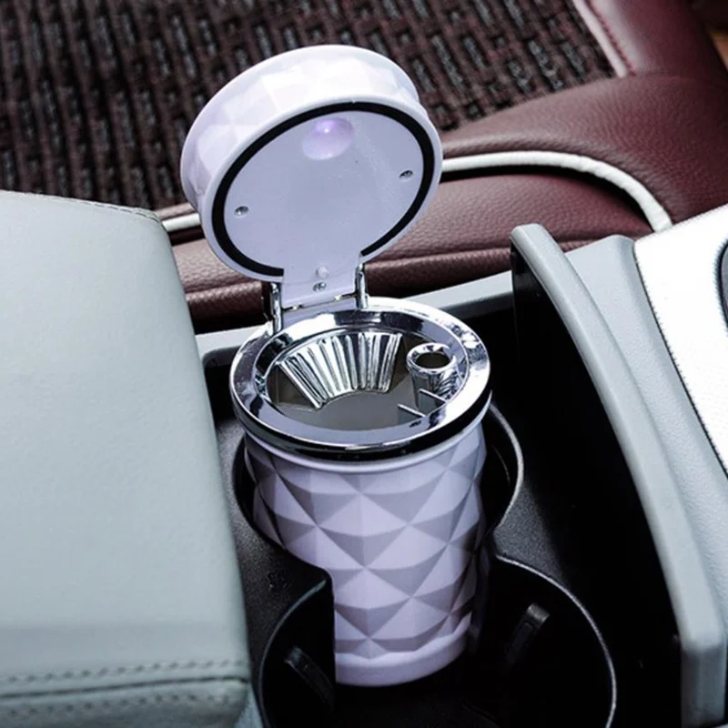 Blue LED Light Car Ashtray Fireproof Material Easy Clean Car Ashtray Fit Most Auto Car Cup Holder
Blue LED Light Car Ashtray Fireproof Material Easy Clean Car Ashtray Fit Most Auto Car Cup Holder
