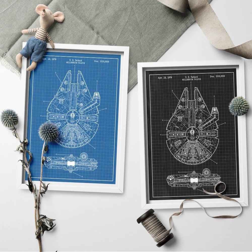 Star Wars Tie Bomber Blueprint Patent Canvas Art Posters Prints Wall Art Canvas Painting Sticker for Home Decoration No Frame
Star Wars Tie Bomber Blueprint Patent Canvas Art Posters Prints Wall Art Canvas Painting Sticker for Home Decoration No Frame