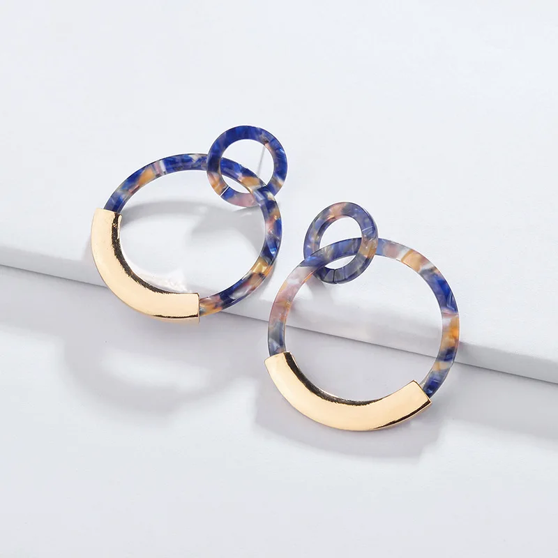 2018 New Fashion Large Gold Geometric Acrylic Circle Drop Earrings For Women Fashion Round Statement Earrings Wholesale
2018 New Fashion Large Gold Geometric Acrylic Circle Drop Earrings For Women Fashion Round Statement Earrings Wholesale