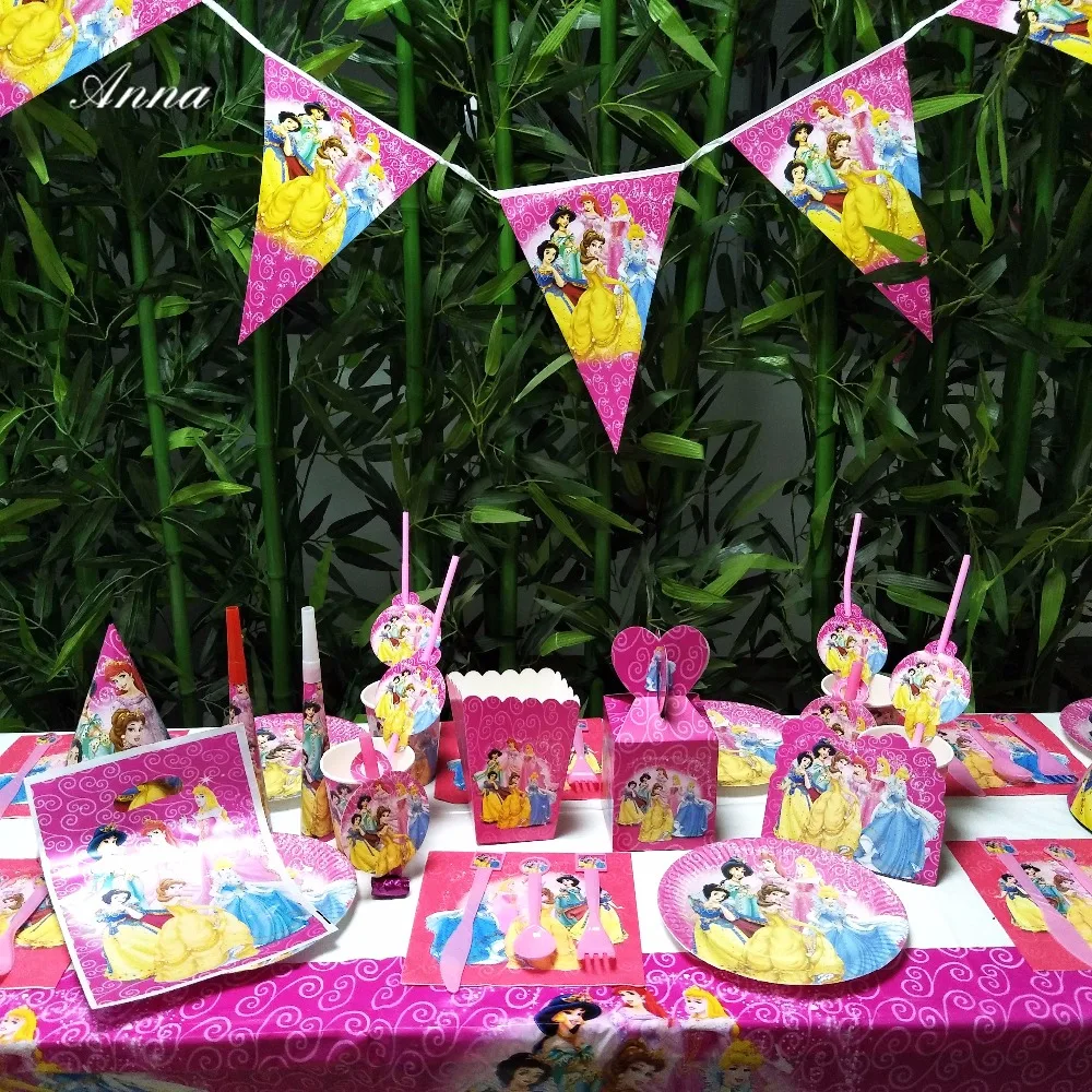 132pcs Princess Party Supplies Plate/Cup/Tablecloth/Knife/Fork/Invitation card Birthday Party Decoration Favor Party Supplies
132pcs Princess Party Supplies Plate/Cup/Tablecloth/Knife/Fork/Invitation card Birthday Party Decoration Favor Party Supplies