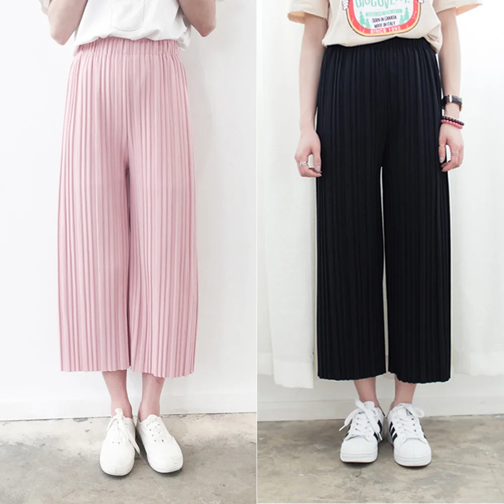 harajuku trousers women 2019 korean summer pants new pleated wide leg pants women pants pantyhose harem pants leggings
harajuku trousers women 2019 korean summer pants new pleated wide leg pants women pants pantyhose harem pants leggings