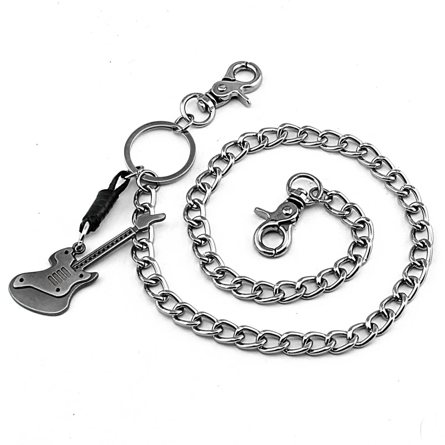 Long Metal Wallet Belt Chain Rock Punk Trousers Hipster Pant Jean Keychain Black Ring Clip Keyring Men's Hip Hop Jewelry WZ02
Long Metal Wallet Belt Chain Rock Punk Trousers Hipster Pant Jean Keychain Black Ring Clip Keyring Men's Hip Hop Jewelry WZ02