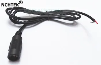 NCHTEK DC 5.5x2.1mm Power Female Plug Connector With Cord Cable For PC CCTV Camera About 1M/Free Shipping/25PCS
NCHTEK DC 5.5x2.1mm Power Female Plug Connector With Cord Cable For PC CCTV Camera About 1M/Free Shipping/25PCS