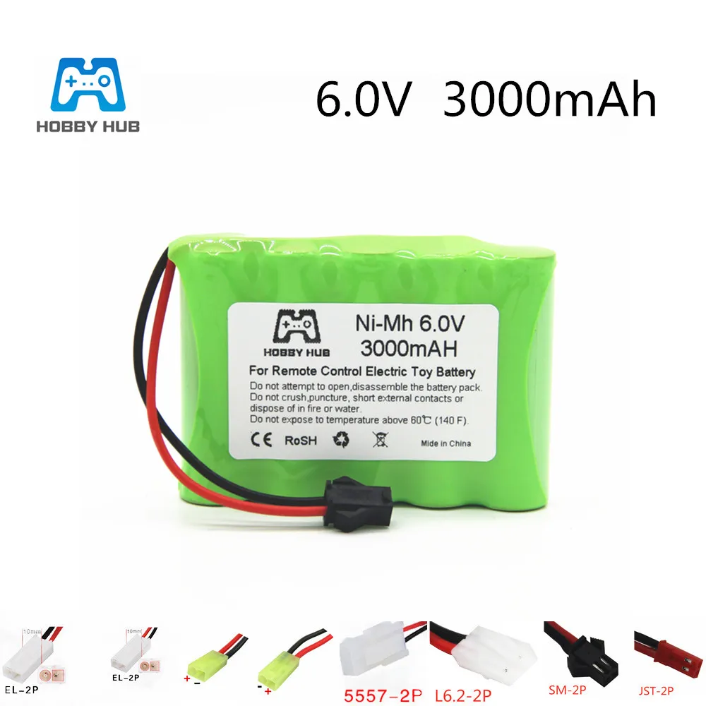 Hobby hub 3000mah NI-MH 6v AA 2800mah 2400mah rechargeable Battery 6.0 v for electric toys for RC car truck boat 3000 mah AA
Hobby hub 3000mah NI-MH 6v AA 2800mah 2400mah rechargeable Battery 6.0 v for electric toys for RC car truck boat 3000 mah AA